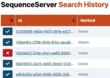 Overview of research BLAST searches done by you and your team.